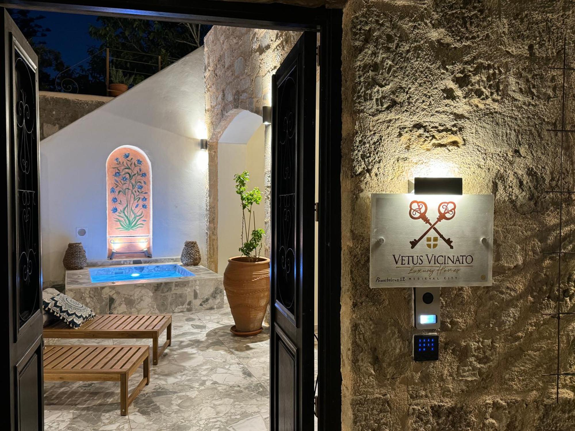 Vetus Vicinato Luxury Homes Rhodes City Εξωτερικό φωτογραφία